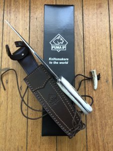 Puma Knife: Puma IP El Anta Bowie knife with Stag Antler Handle