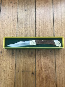 Puma Rare 1968 model 970 PLAINSMAN Engraved Model Folding Lock Knife in box Serial Number 56984