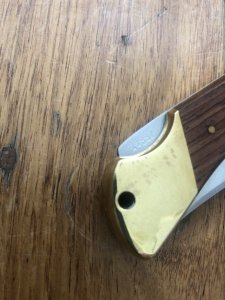 Puma Rare Model 971 Game Warden 1986 Saw and Blade Folding Lock Knife #44862