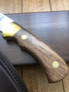 Puma Knife: Limited Edition 4 Star Fixed Blade Christopher Columbus with Hardwood Handle in Wooden Presentation Box