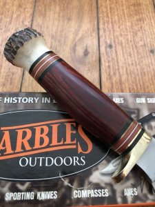 Marbles USA Sport Hunter with Winewood & Stag Pommel Handle