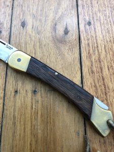 Puma USED Model 970 Plainsman 1969 Folding Lock Knife Serial # 96011