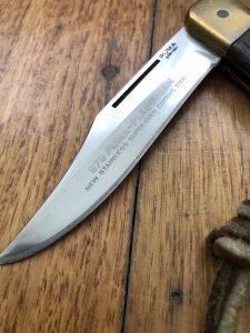 Puma USED Model 970 Plainsman 1969 Folding Lock Knife Serial # 96011