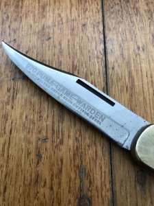 Puma USED Model 970 Game Warden 1974 Folding Lock Knife Serial # 98474