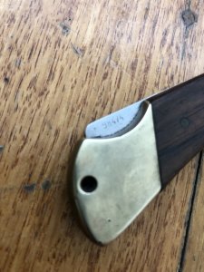 Puma USED Model 970 Game Warden 1974 Folding Lock Knife Serial # 98474