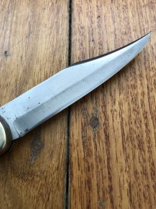 Puma USED Model 970 Game Warden 1974 Folding Lock Knife Serial # 98474