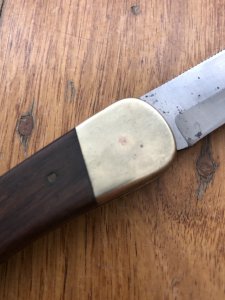Puma USED Model 970 Game Warden 1974 Folding Lock Knife Serial # 98474