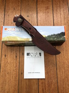 NRA Outdoors: NRA High Country Hunter Custom D2 Limited Edition Knife 0252/1000