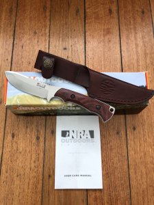 NRA Outdoors: NRA High Country Hunter Custom D2 Limited Edition Knife 0252/1000