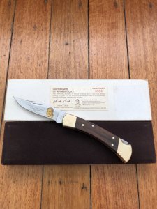Buck Knife: Buck Custom 110 Memorial Al Buck Edition in Display Box Number 0904/2500