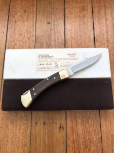 Buck Knife: Buck Custom 110 Memorial Al Buck Edition in Display Box Number 0904/2500