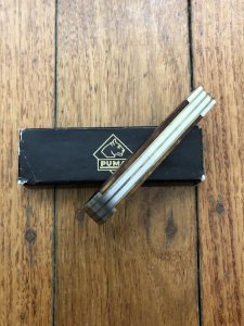 Puma Knife: Puma Rarer Trapper Lock back Knife with Olive Wood Handle