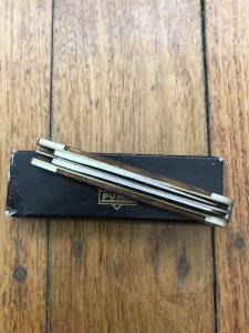 Puma Knife: Puma Rarer Trapper Lock back Knife with Olive Wood Handle