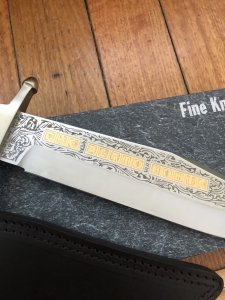 Linder Solingen Big Alamo Bowie knife