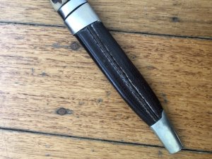 Puma Knife: Puma 1972 Vintage 3573 Boot Knife with Stag Handle & Original Sheath