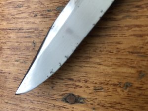 Puma Knife: Puma 1972 Vintage 3573 Boot Knife with Stag Handle & Original Sheath