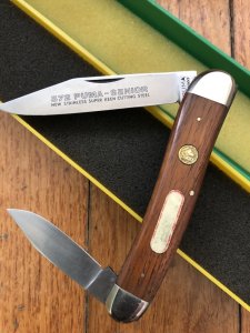Puma Knife: Puma 1977 Twin Blade Knife with Jacaranda Handle
