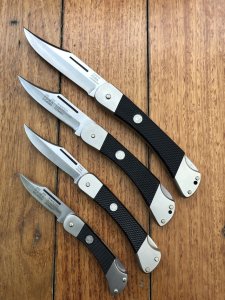 Puma Knife: Collectable Circa 90's Rare 4 Piece Military Folding Knife Set