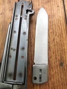 German WWII Luftwaffe Paratrooper Gravity Knife