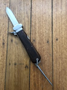 German WWII Luftwaffe Paratrooper Gravity Knife