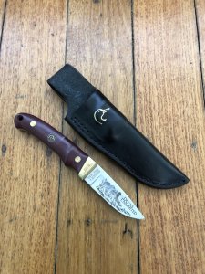 Schrade Knife: USA-made Schrade Ducks Unlimited USA PH2 DU collectable knife