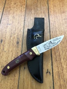 Schrade Knife: USA-made Schrade Ducks Unlimited USA PH2 DU collectable knife