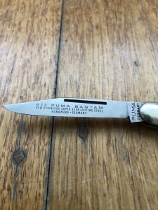 Puma Knife: 1979 Puma Bantam Folding Knife with Stag Handle