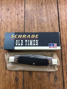 Schrade 770T 2005 First Production Run Twin Blade Old Timer