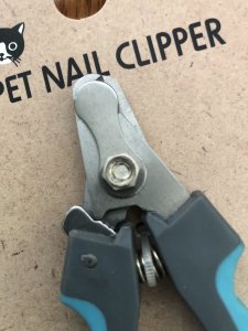 Gun Dog Training. Small Size Grey/Blue Nail Clippers