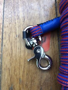 Long Dog Lead: Professional 5 metre Dog Trainer Purple-Blue Fleck Long Lead