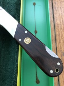 Puma Knife: Puma 22 0921 Jagdmesser Single Blade Hunting Pocket Knife with Ebony Handle