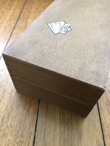 Puma Knife: 1990's Puma Rare German Cougar Jacaranda Knife in Original Wooden Box