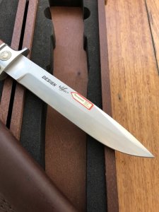 Puma Knife: Puma Rare German Cougar Jacaranda Knife in Original Wooden Box