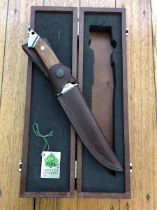 Puma Knife: Puma Rare German Cougar Jacaranda Knife in Original Wooden Box