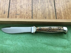 Puma Knife: Puma Vintage Waidbesteck Set (Waidblatt and Nicker) twin knife set #78-91