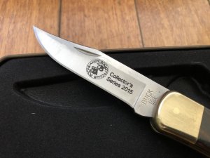 Buck Knife: Buck 110 2015 Boone & Crockett Club Knife Commemorative Set in Collectable Tin