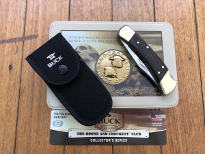 Buck Knife: Buck 110 2015 Boone & Crockett Club Knife Commemorative Set in Collectable Tin