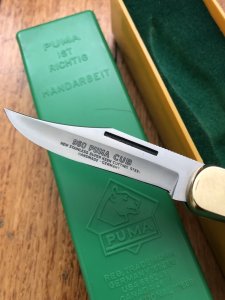 Puma Model 960 CUB 1974 Folding Lock Knife in original box Serial Number 98474