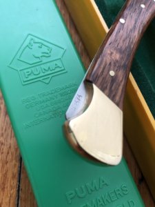 Puma Model 960 CUB 1974 Folding Lock Knife in original box Serial Number 98474