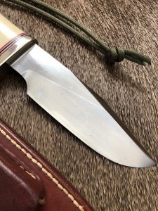 Randall Knives USA: Knife Model 5 Sergeant Ivorite Handle