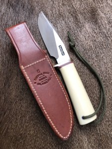 Randall Knives USA: Knife Model 5 Sergeant Ivorite Handle