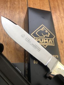 Puma Knife: Puma Latest Model Jagdnicker Knife with Stag Antler Handle