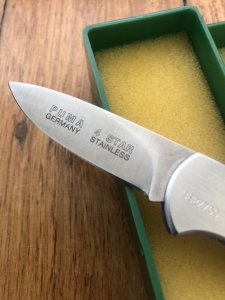 Puma Knife: Puma 4 Star Mini 1996 Folding Lock Knife with Stainless Steel Handle