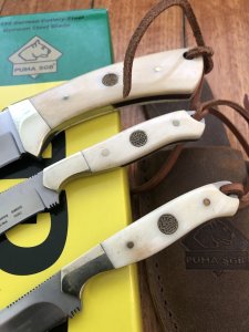 Replacement Caping or Fleshing Knife for the Puma SGB Trophycare White Bone  Knife Set