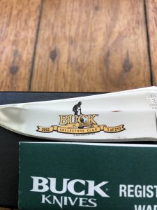 Buck Knife: Buck 475 Limited Edition 2002 Custom Made Collectors Club Mini-Mentor