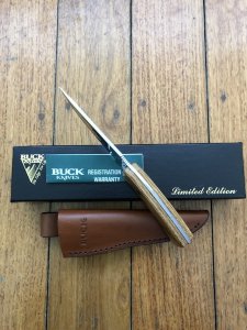 Buck Knife: Buck 475 Limited Edition 2002 Custom Made Collectors Club Mini-Mentor