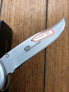 Puma Knife: Puma THUNDER 230600 Plain Edge Linerlock Folding Knife