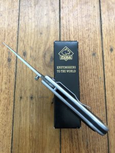 Puma Knife: Puma THUNDER 230600 Plain Edge Linerlock Folding Knife