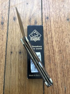 Puma Knife: Puma Grand Trapper Large Lock back Knife with Rosewood Handle