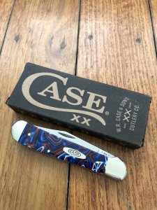 Case USA Knife: 2021 Model 11219  Patriotic Copperhead Pocket Folding Knife in original box and paperwork